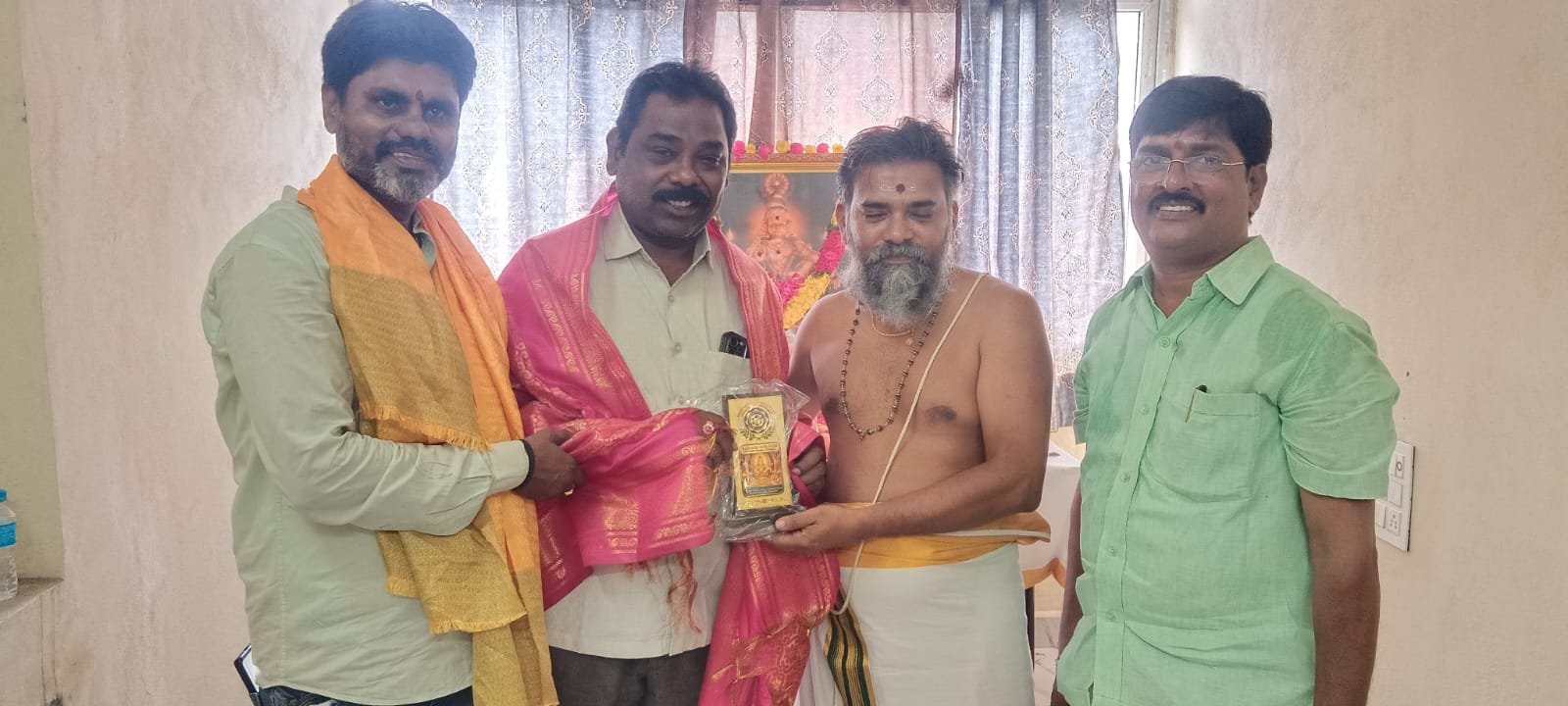 --కేరళ  తాంత్రిక ఆచార్యన్ బ్రహ్మశ్రీ డాక్టర్ కె ప్రదీప్ కుమార్ తంత్రి ఆధ్వర్యంలో వరంగల్ లో  అయ్యప్ప పూజా విధానం శిక్షణ తరగతులు....